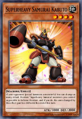 Card Image: Superheavy Samurai Kabuto