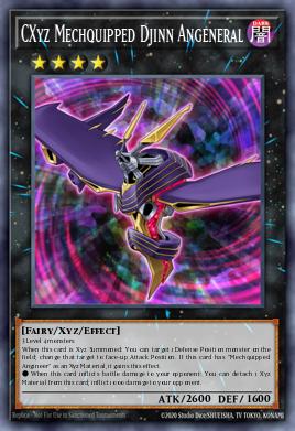 Card Image: CXyz Mechquipped Djinn Angeneral