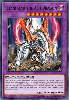 Card Image: Titaniklad the Ash Dragon