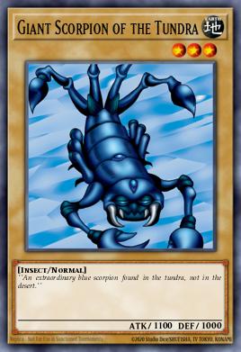 Card Image: Giant Scorpion of the Tundra