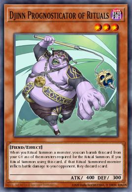 Card Image: Djinn Prognosticator of Rituals
