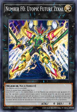 Card Image: Number F0: Utopic Future Zexal
