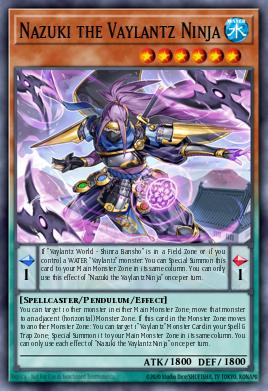 Card Image: Nazuki the Vaylantz Ninja