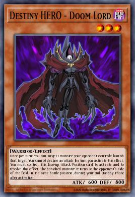 Card Image: Destiny HERO - Doom Lord