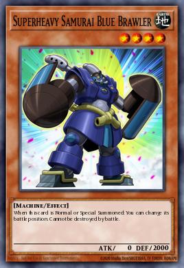 Card Image: Superheavy Samurai Blue Brawler