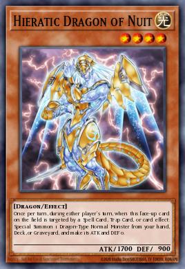 Card Image: Hieratic Dragon of Nuit