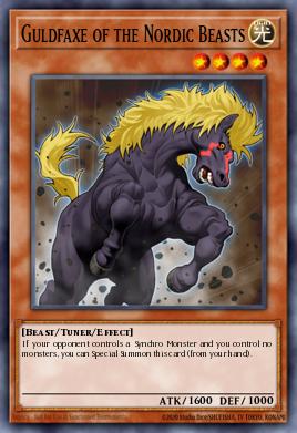 Card Image: Guldfaxe of the Nordic Beasts