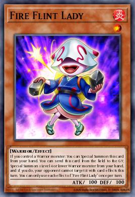 Card Image: Fire Flint Lady