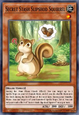 Card Image: Secret Stash Slipshod Squirrel