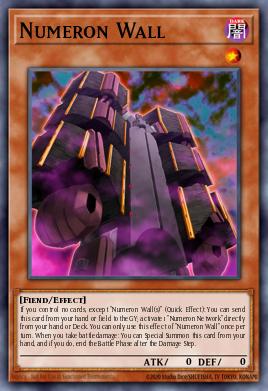 Card Image: Numeron Wall