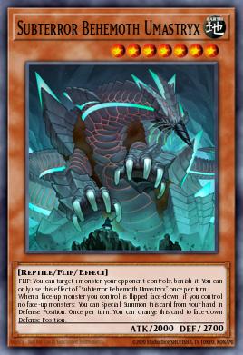 Card Image: Subterror Behemoth Umastryx
