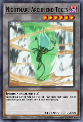Card Image: Nightmare Archfiend Token