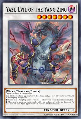 Card Image: Yazi, Evil of the Yang Zing