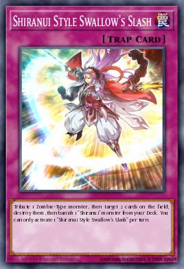 Card Image: Shiranui Style Swallow's Slash