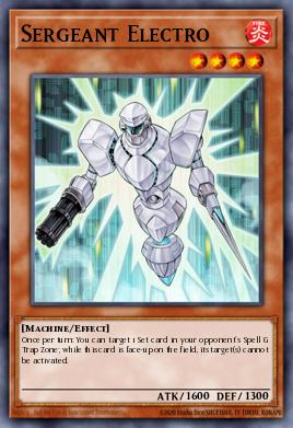 Card Image: Sergeant Electro