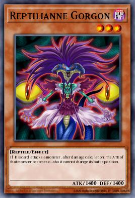 Card Image: Reptilianne Gorgon