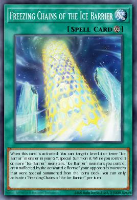Card Image: Freezing Chains of the Ice Barrier