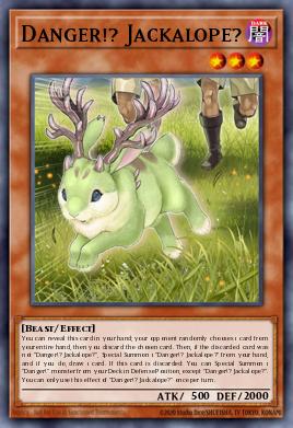 Card Image: Danger!? Jackalope?