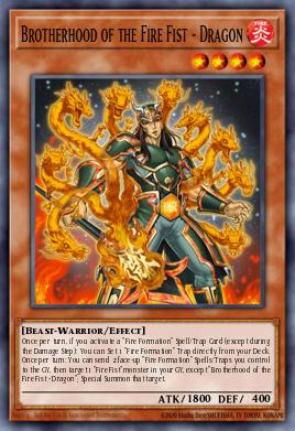 Card Image: Brotherhood of the Fire Fist - Dragon