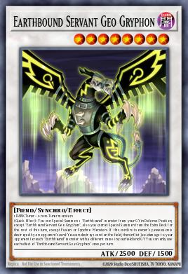 Card Image: Earthbound Servant Geo Gryphon