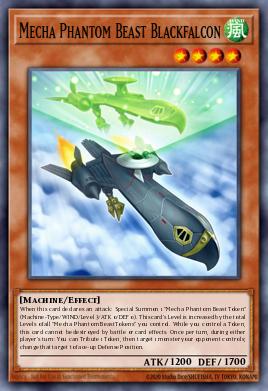 Card Image: Mecha Phantom Beast Blackfalcon