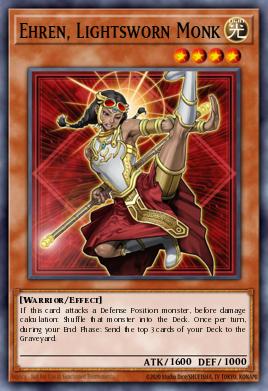 Card Image: Ehren, Lightsworn Monk