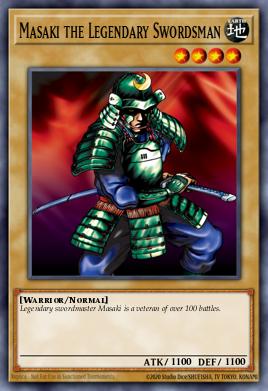 Card Image: Masaki the Legendary Swordsman