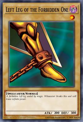 Card Image: Left Leg of the Forbidden One