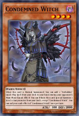 Card Image: Condemned Witch