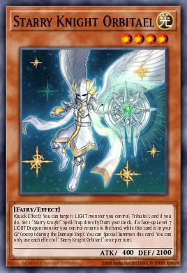 Card Image: Starry Knight Orbitael