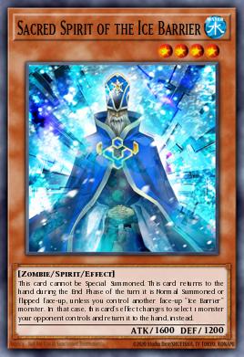 Card Image: Sacred Spirit of the Ice Barrier