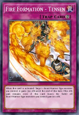 Card Image: Fire Formation - Tensen