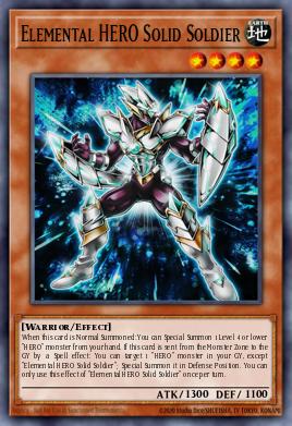 Card Image: Elemental HERO Solid Soldier