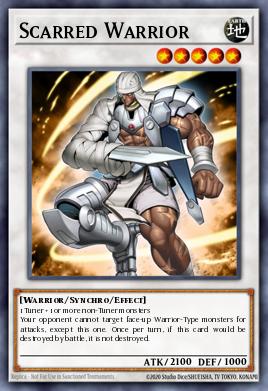 Card Image: Scarred Warrior