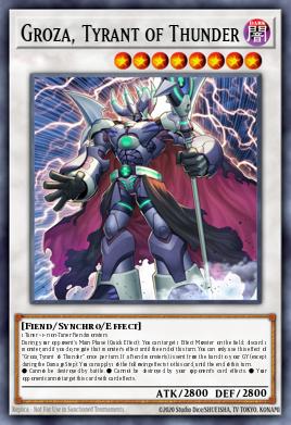 Card Image: Groza, Tyrant of Thunder