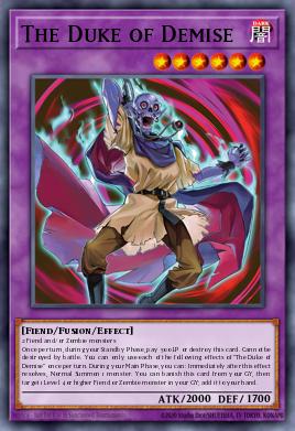 Card Image: The Duke of Demise