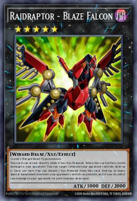 Card Image: Raidraptor - Blaze Falcon