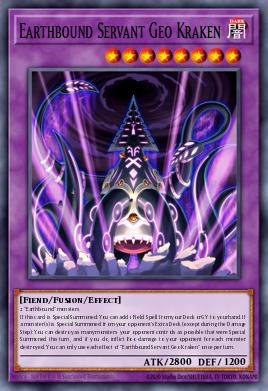 Card Image: Earthbound Servant Geo Kraken