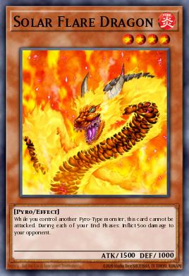 Card Image: Solar Flare Dragon