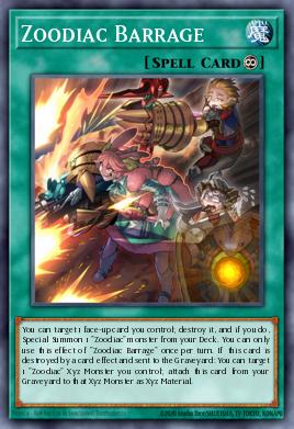 Card Image: Zoodiac Barrage