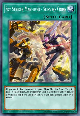 Card Image: Sky Striker Maneuver - Scissors Cross