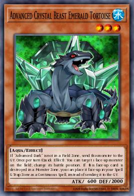 Card Image: Advanced Crystal Beast Emerald Tortoise