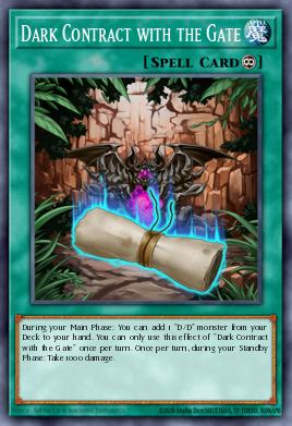 Card Image: Dark Contract with the Gate