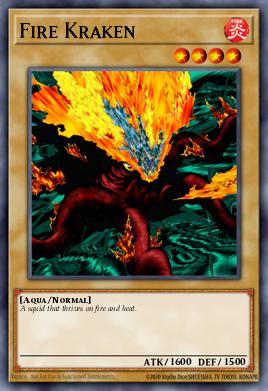 Card Image: Fire Kraken