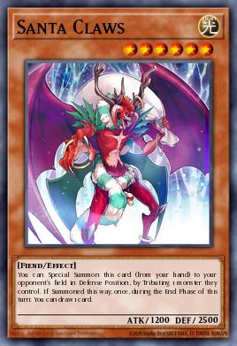 Card Image: Santa Claws