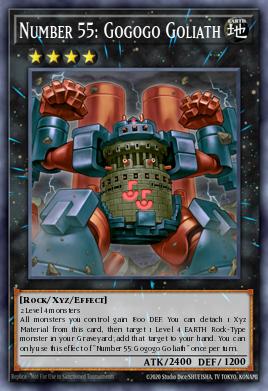 Card Image: Number 55: Gogogo Goliath