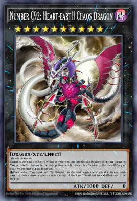 Card Image: Number C92: Heart-eartH Chaos Dragon