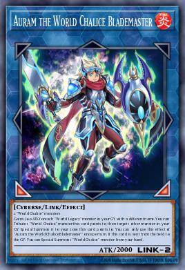 Card Image: Auram the World Chalice Blademaster