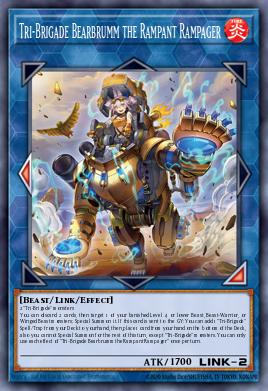Card Image: Tri-Brigade Bearbrumm the Rampant Rampager