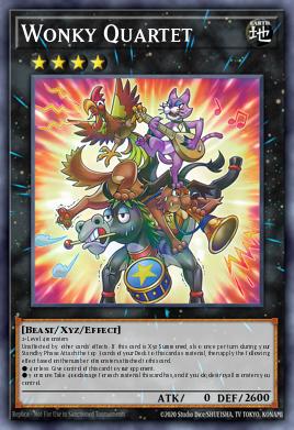 Card Image: Wonky Quartet